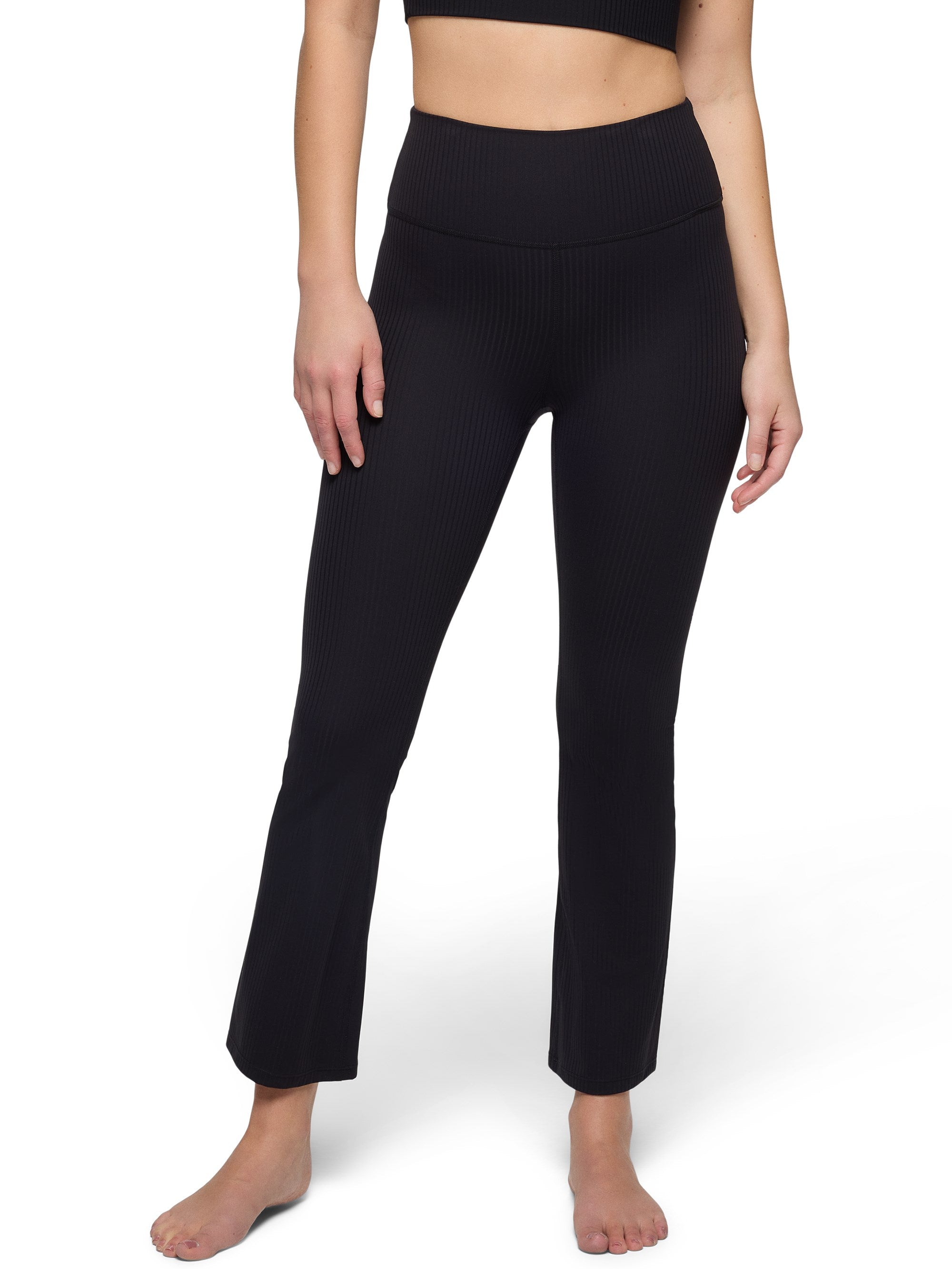 prAna Women's Luxara Rib Flare Leggings