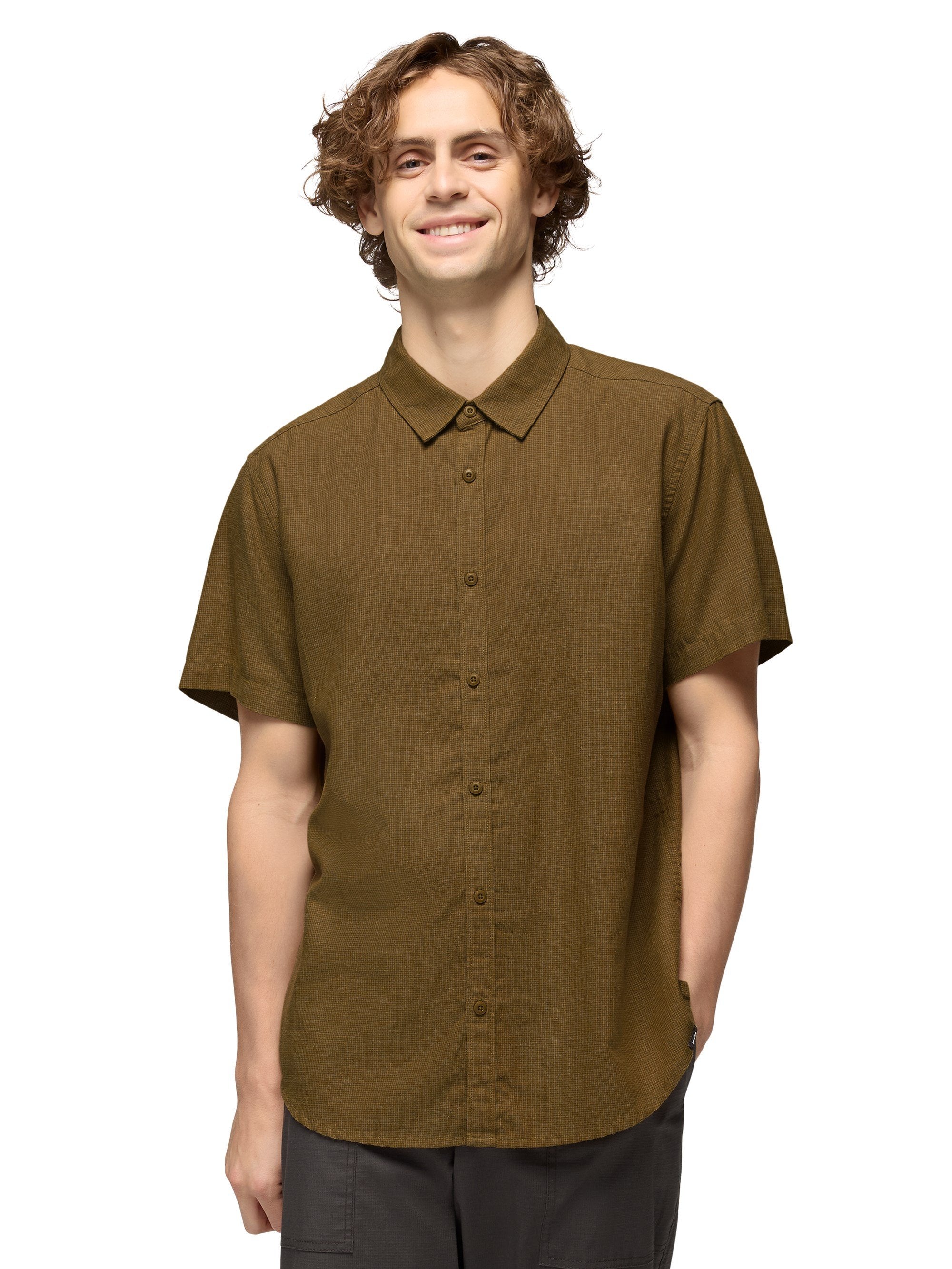Men's prAna Lindores Shirt for Outdoor Comfort