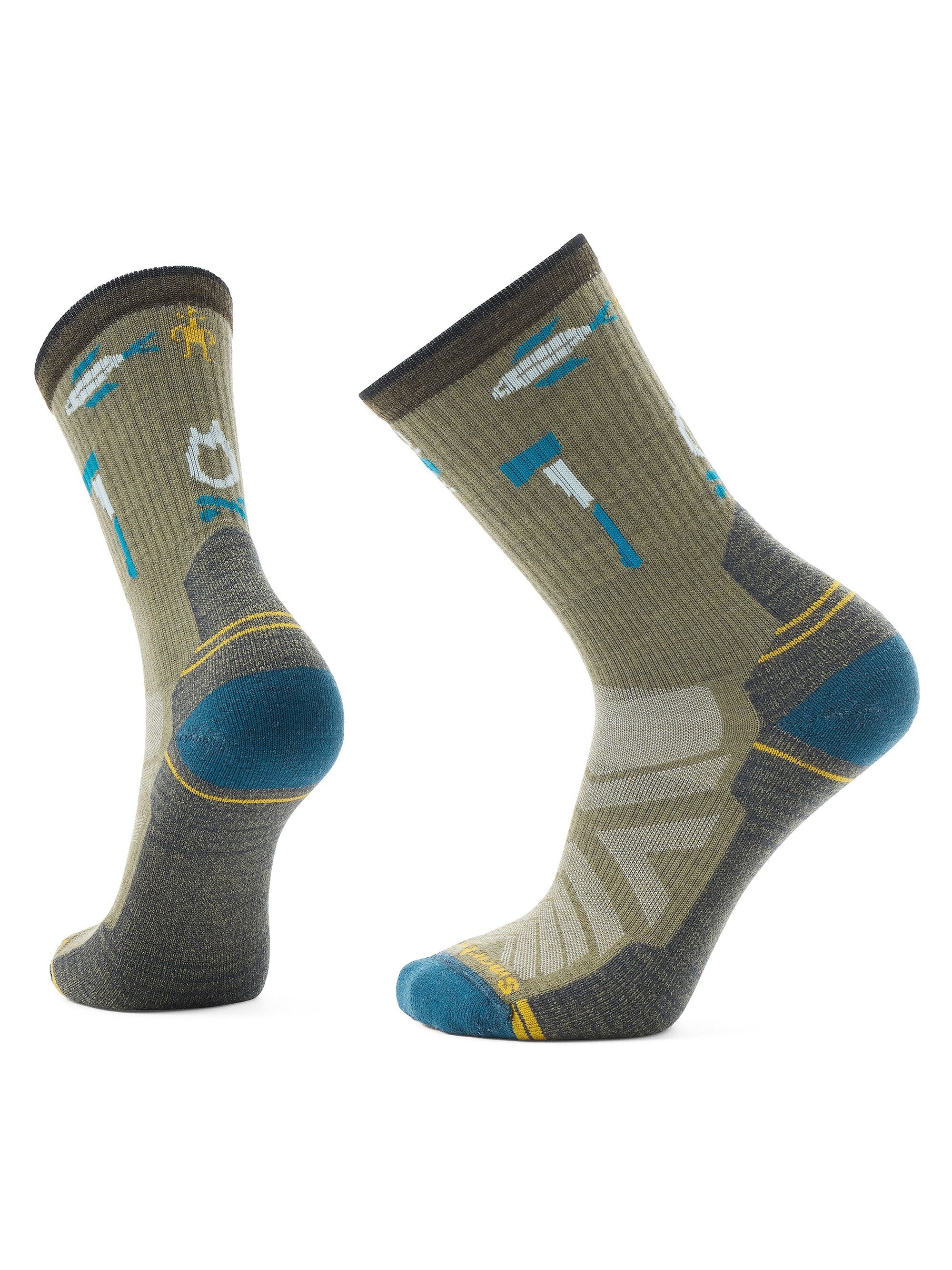 Men's Smartwool Hiking Socks - Light Cushion Crew