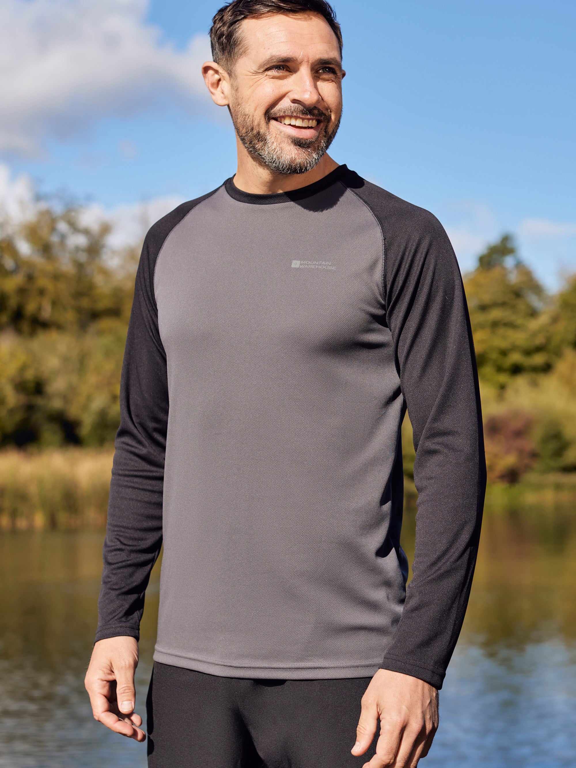 Men's Endurance Long Sleeve Top by Mountain Warehouse