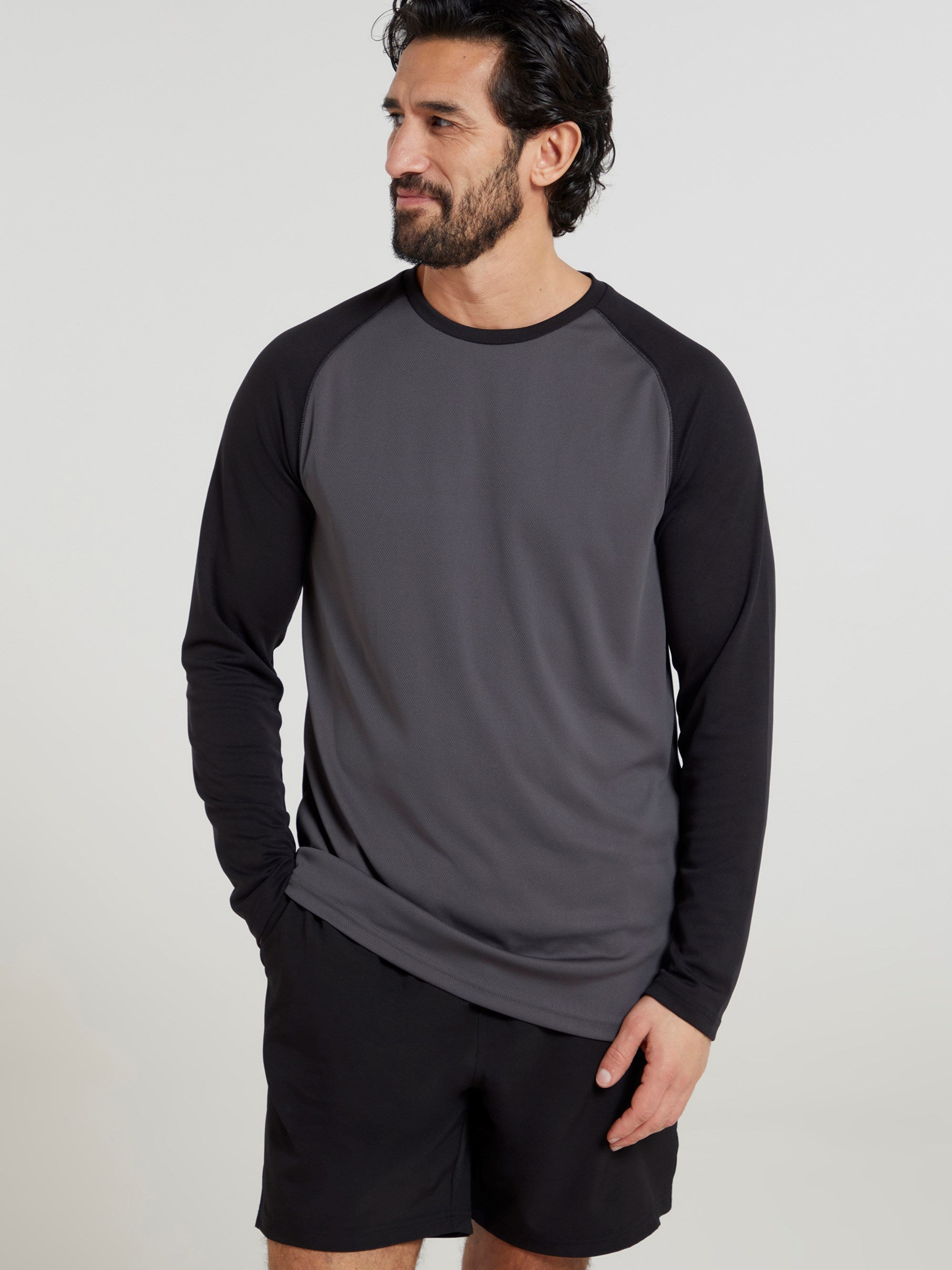 Men's Endurance Long Sleeve Top by Mountain Warehouse