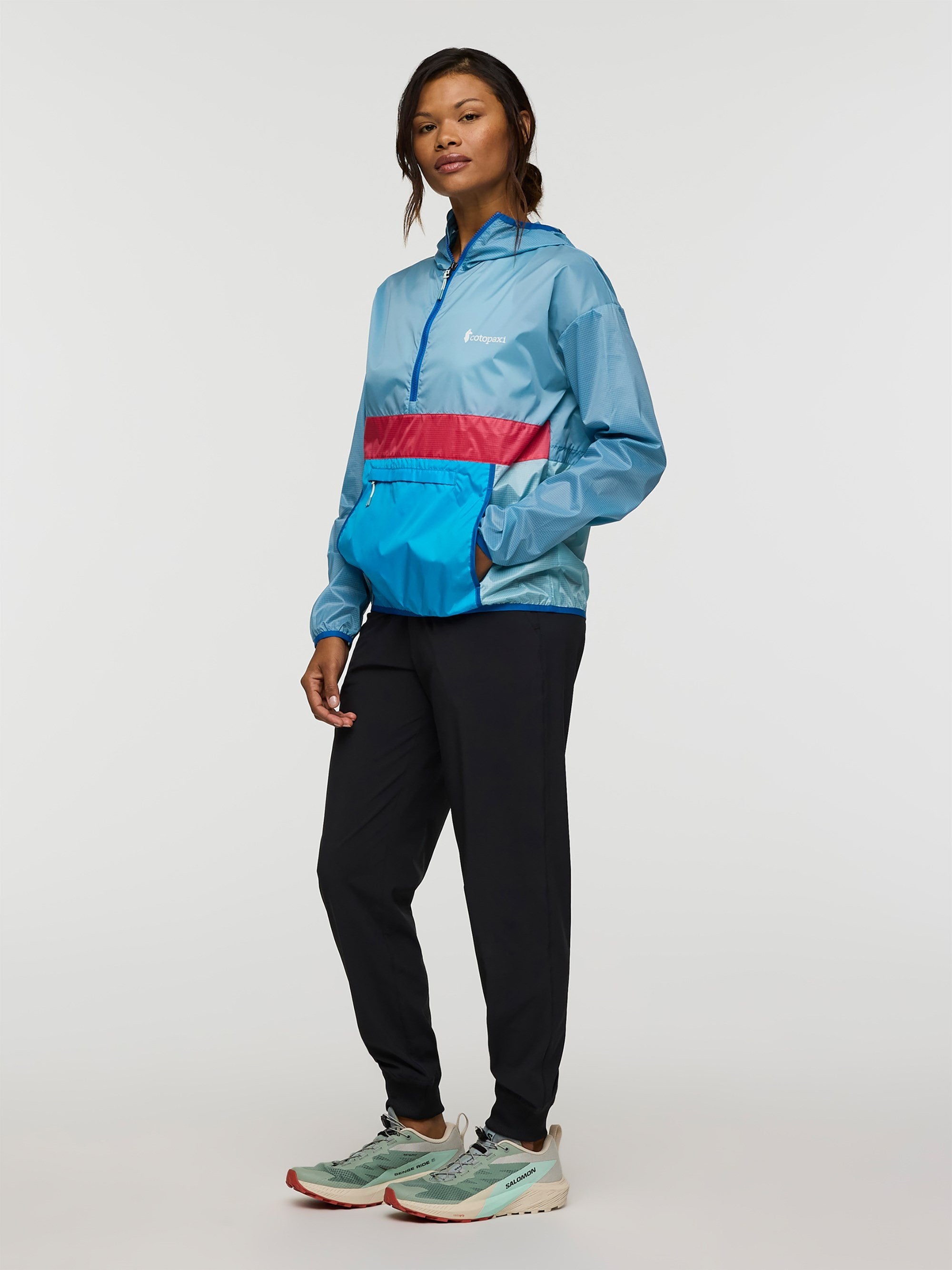 Women's Teca Half-Zip Windbreaker by Cotopaxi