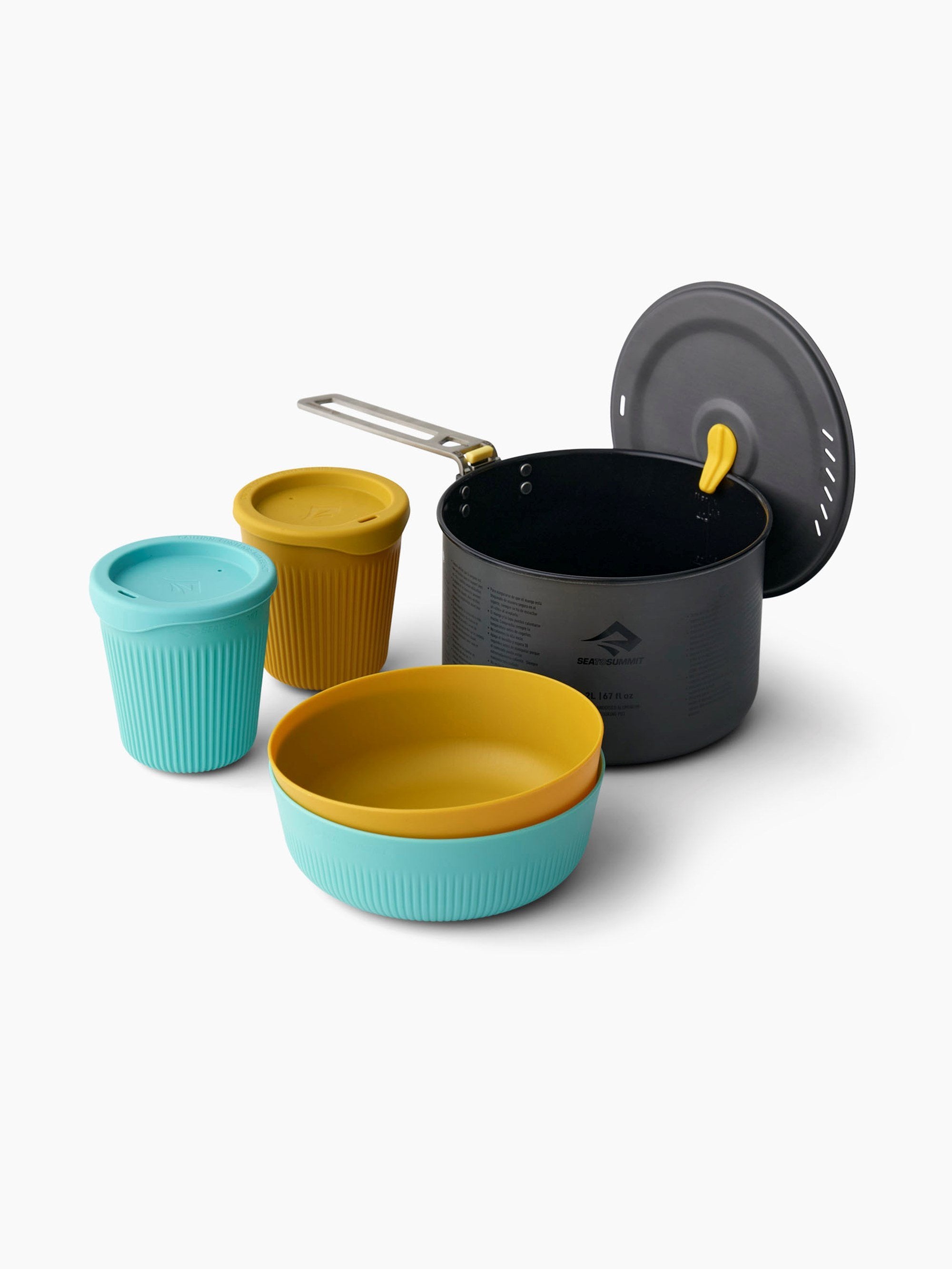 2-Person UL One Pot Cook Set - 5pc Lightweight Kit