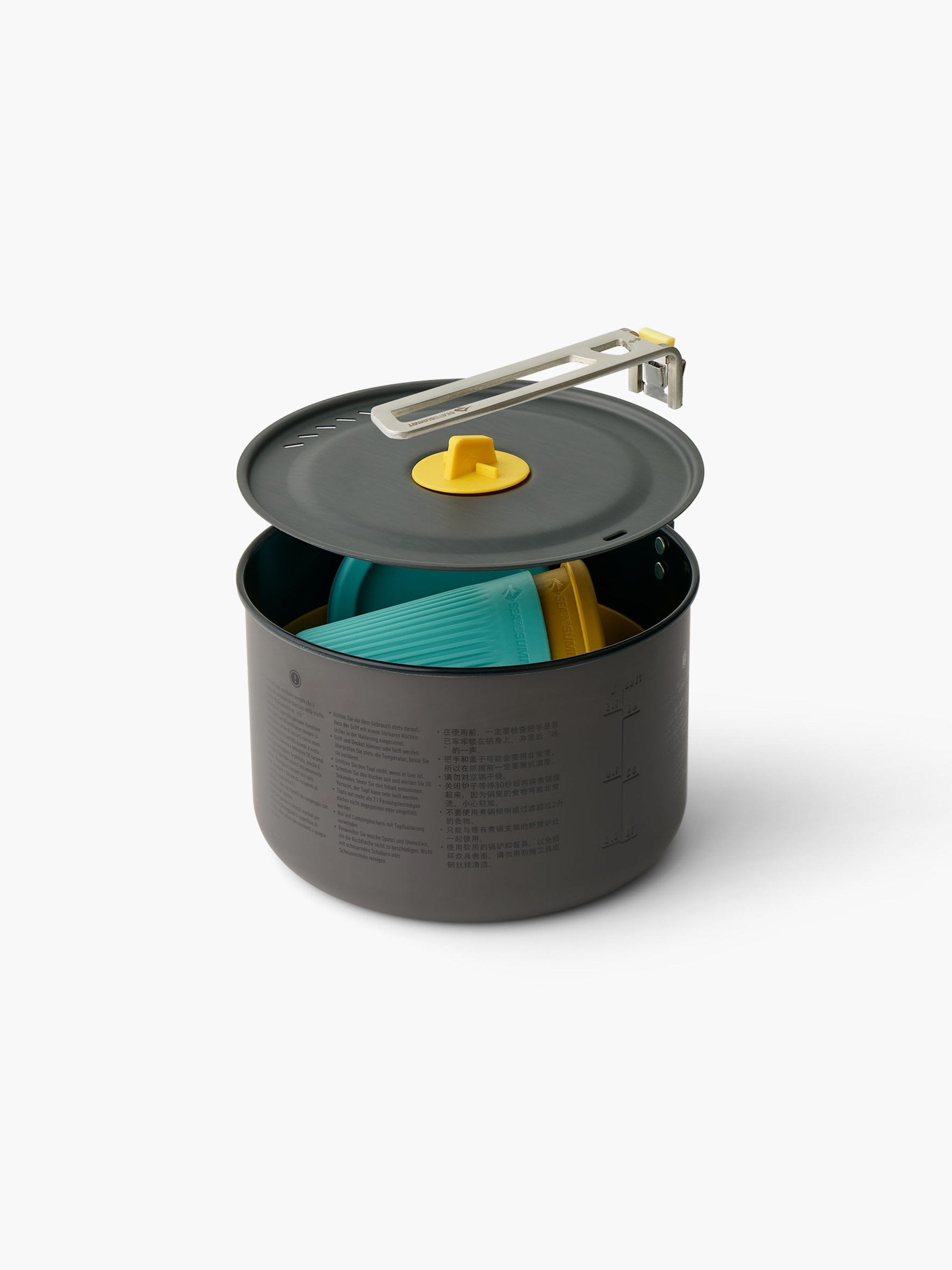 2-Person UL One Pot Cook Set - 5pc Lightweight Kit