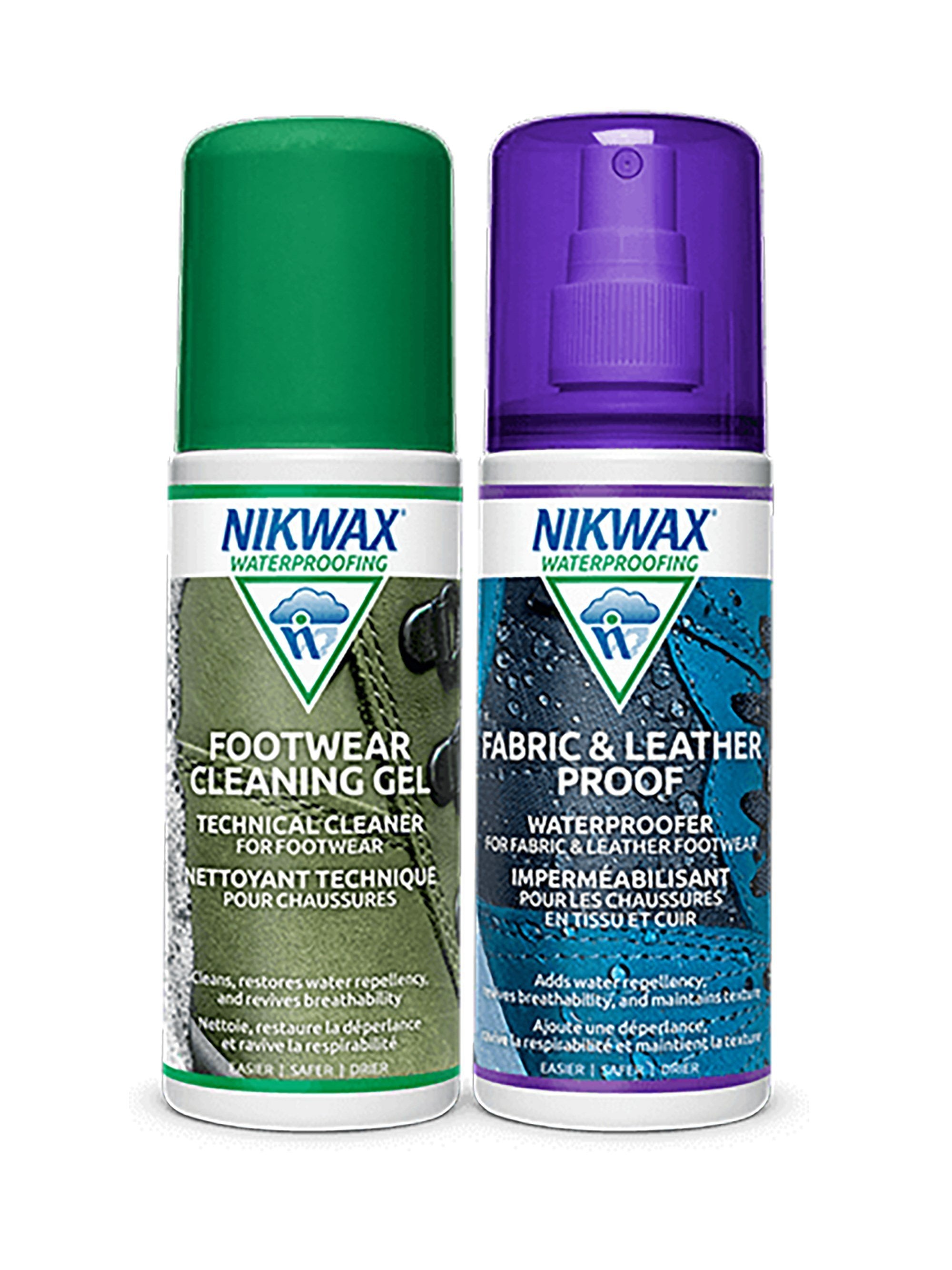 Fabric & Leather Waterproofing Spray Duo by Nikwax