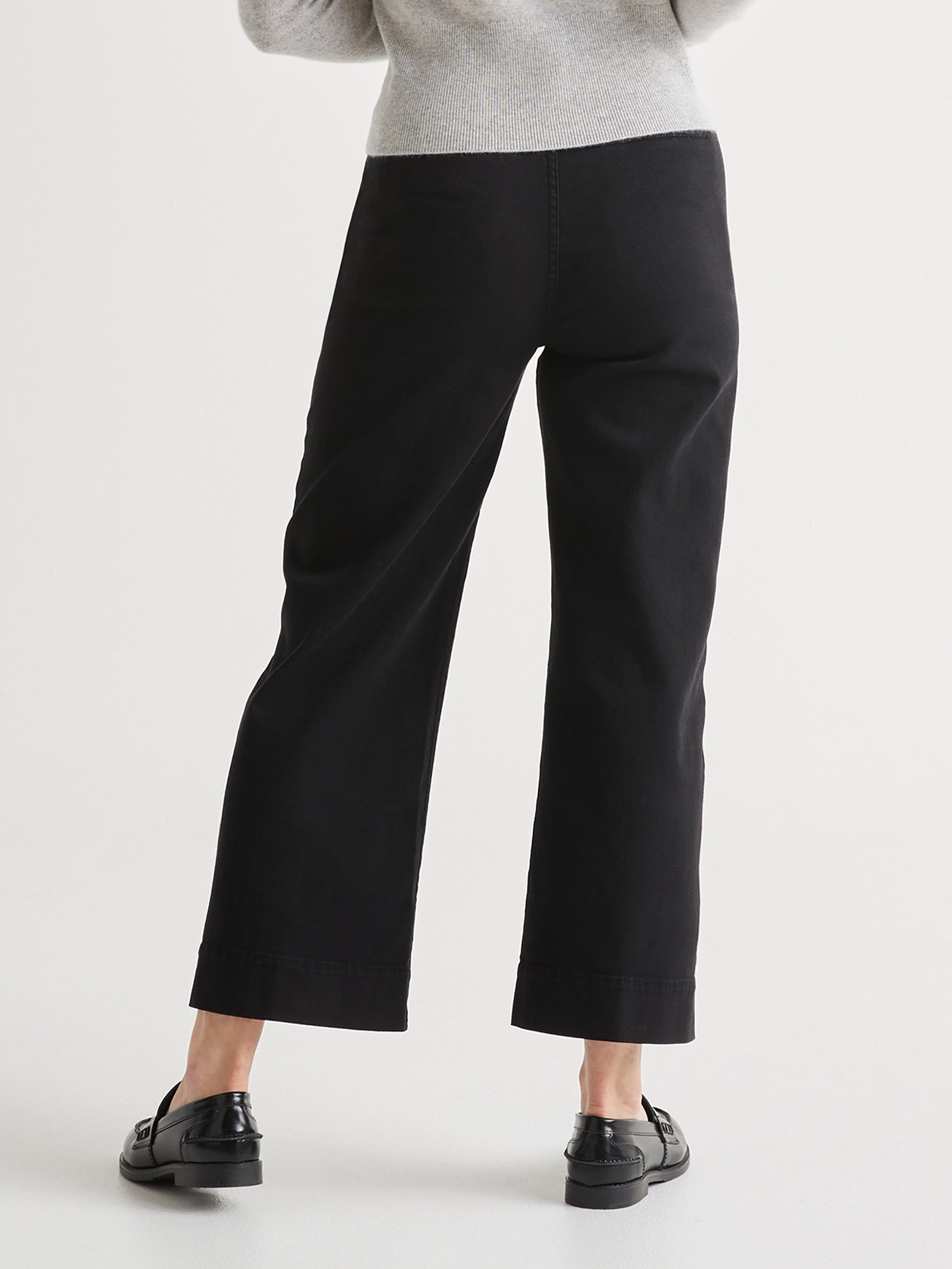 Women's High-Rise LuxTwill Trousers by Duer