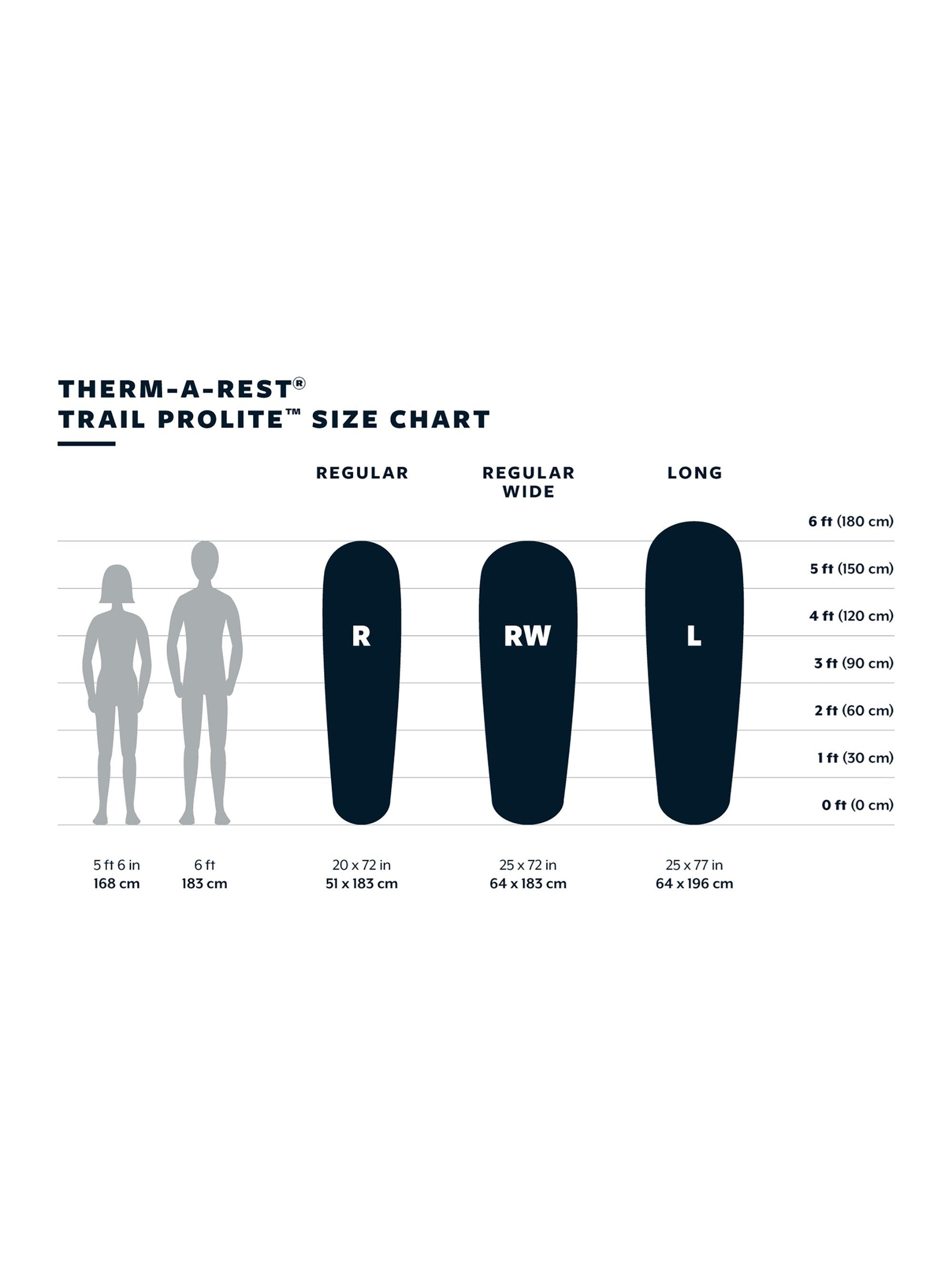 Thermarest Trail ProLite Compact Sleeping Pad